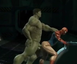 Hulks Lady-love Rage with Spiderman